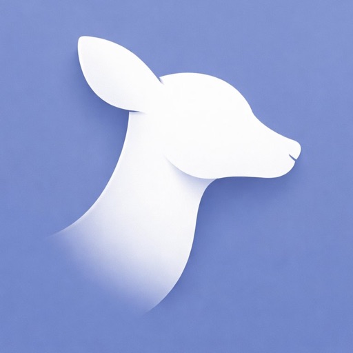 Dear app icon, a deer's head.
